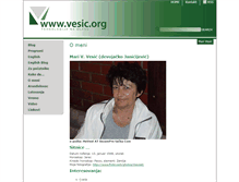Tablet Screenshot of mari.vesic.org